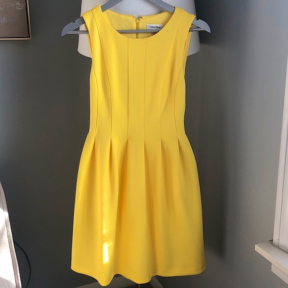 Calvin Klein | Dresses | Calvin Klein Fit Flare Midi Dress | Poshmark